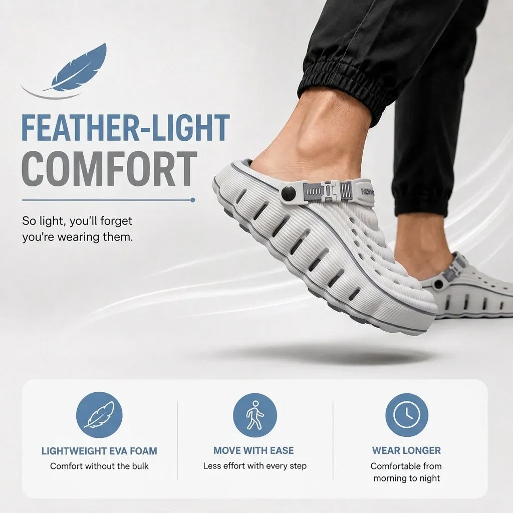 LUMANEE&trade;  Cloud Walk Men's Clogs