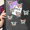 8Pcs Diamond Painting Butterfly Magnets Refrigerator for Adults Kids