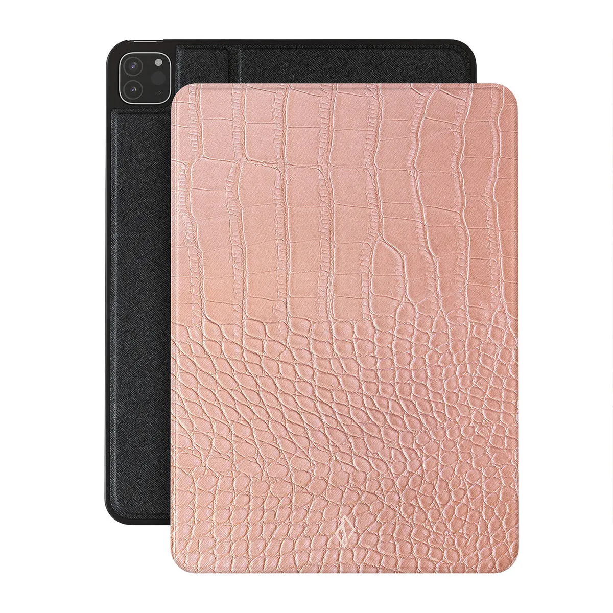 Pink Croco - For Apple iPad Pro 12.9 (6th/5th Gen) Case