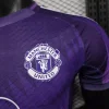 25/26 Player Version Manchester United Purple Soccer Jersey