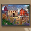Country House-Full Round Diamond Painting 40*30CM