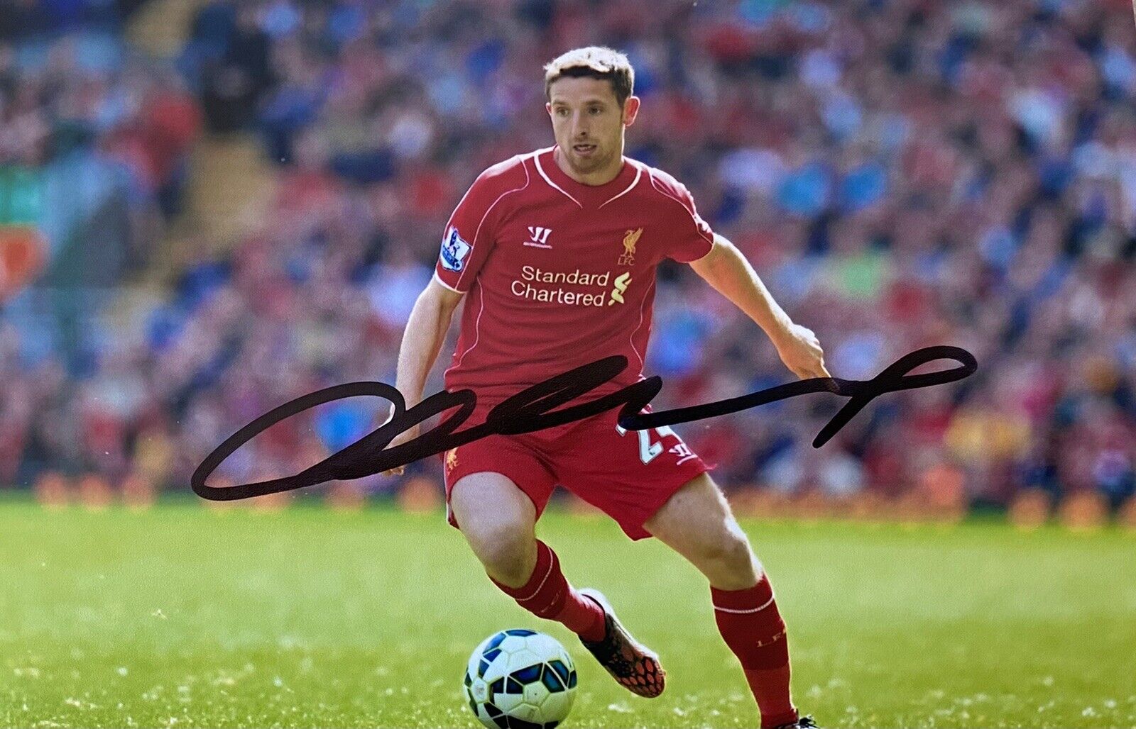 Joe Allen Genuine Hand Signed Liverpool 6X4 Photo Poster painting 2