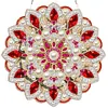 DIY Double Layer Rotatable Mandala Diamond Painting Hanging Kits Crystal Rhinestone Art Pendants for Adults Gift Home Wall 