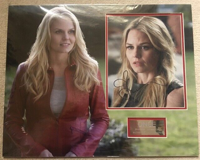 JENNIFER MORRISON SIGNED ONCE UPON A TIME Photo Poster painting MOUNT UACC REG 242 (2)