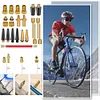 21Pcs Bicycle Valve Adapter Set Aluminum Alloy Nozzle Inflation Kit for Air Pump