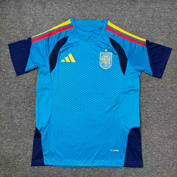 2026-27 Spain Training Kit Blue Jersey - Fan Edition
