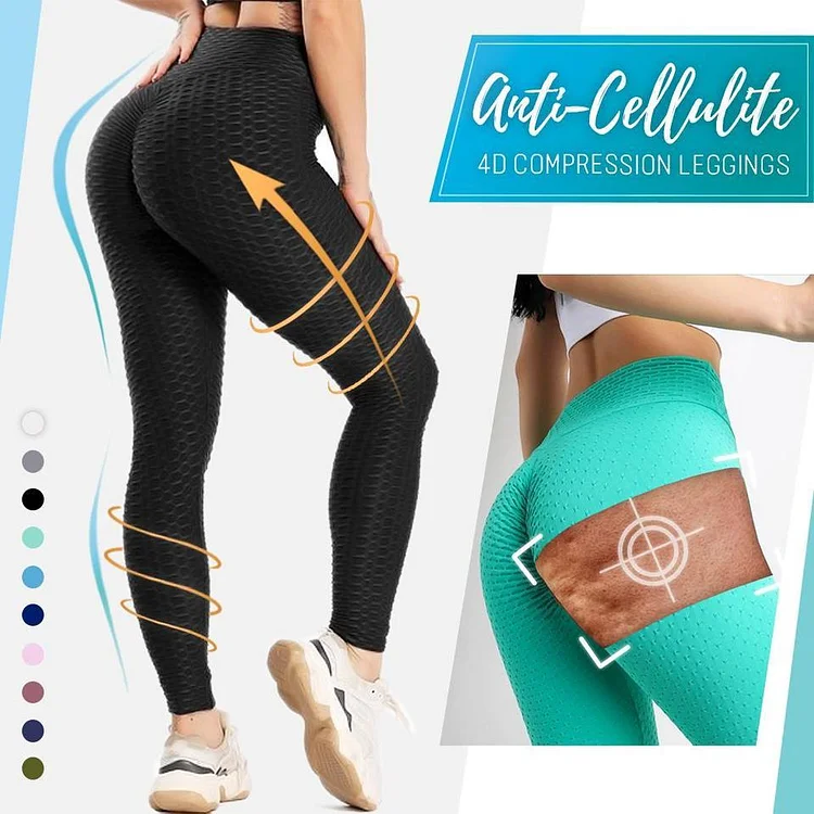 Anti Cellulite 4D Shaping Compression Leggings