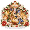 DIY Special Shape Diamond Painting Pearl Art Desk Ornament Xmas Decor Kit