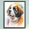 Saint Bernard Dog-11CT Stamped Cross Stitch 40*50cm/15.75*19.69in tapestrymarket