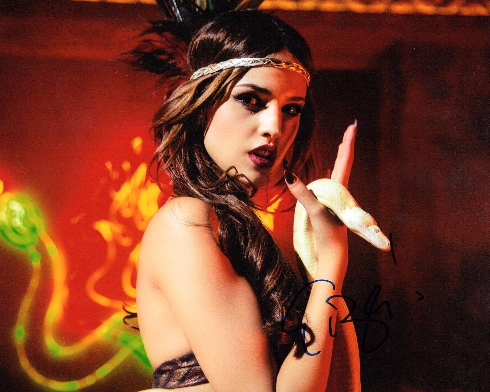 GFA From Dusk Till Dawn * EIZA GONZALEZ * Signed Autograph 8x10 Photo Poster painting AD2 COA