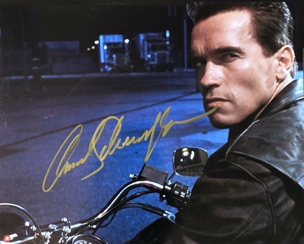 Arnold Schwarzenegger Autographed Signed 8x10 Photo Poster painting ( Terminator ) REPRINT