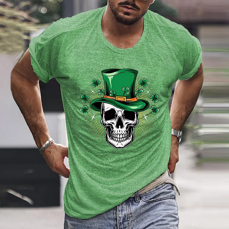 Wearshes Men'S St. Patrick'S Day Print T-Shirt