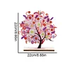 Diamond Painting Wooden Pink Tree Of Life Desktop Ornament Decor