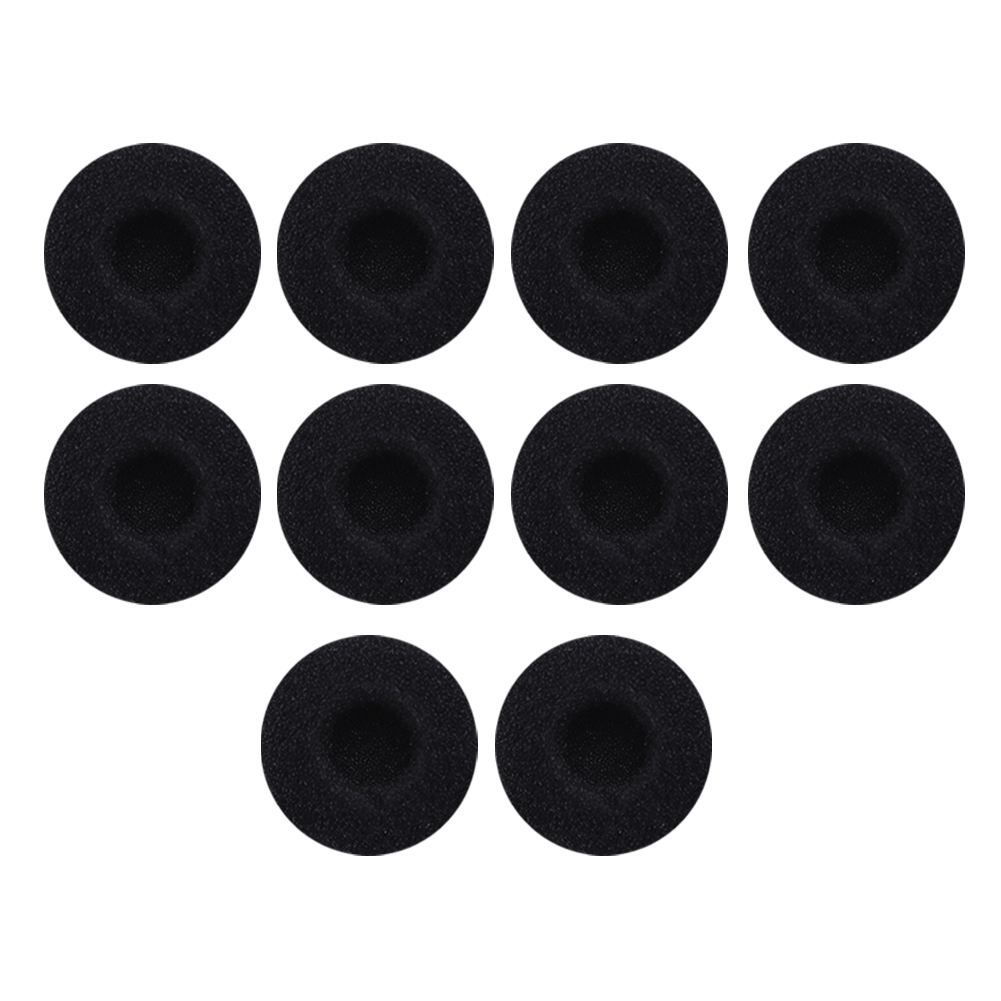 

10pcs Sponge Foam Earbuds Tips Ear Sleeve Replacement for MP3 MP4 Headset, Black, 501 Original