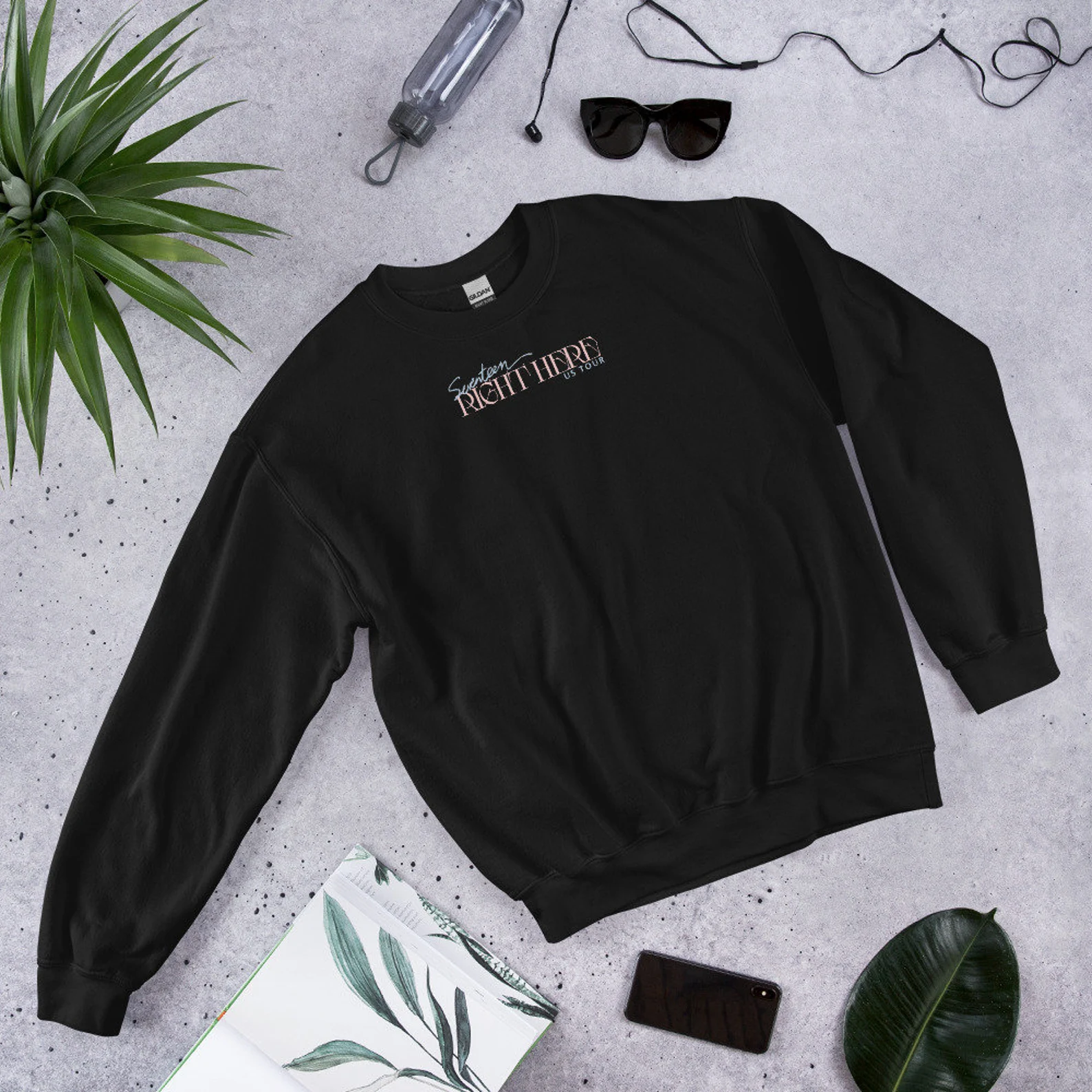 Seventeen Right Here US Tour Inspired Unisex Sweatshirt officialsvtshop