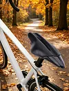 Carbon 3D Printed Bike Saddle Lightweight Short Nose Racing Bicycle Seat Shockproof Ultralight Road MTB Cycling Cushion Cycling Accessories