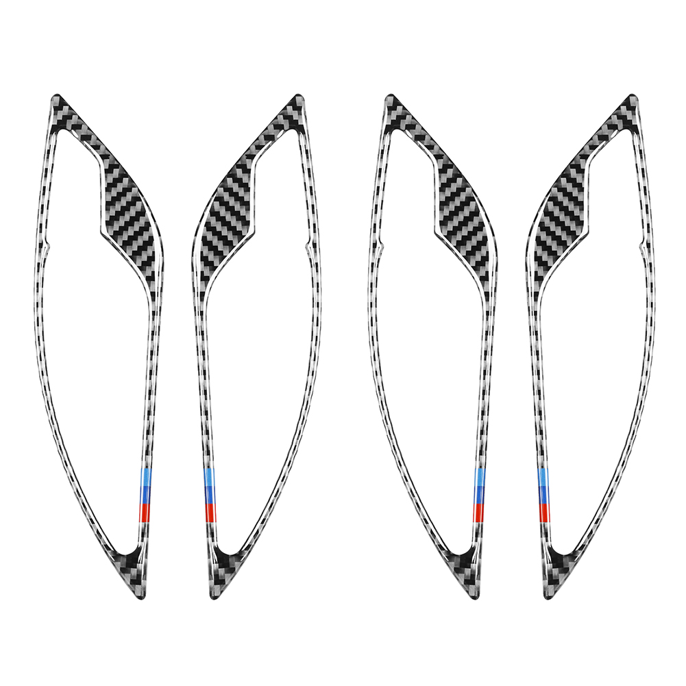 

Carbon Fiber Door Handle Bowl Frame for BMW E84 X1 11-15 Tricolor Stripes, 501 Original