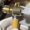 Zero Wear Diamond Burnisher Hand Roller, Professional Jewelers Metal Texturing Tool for Bracelet Matte Craft Processing