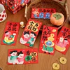 6PCS Cartoon Snake Year Spring Festival CNY Red Packet Envelope