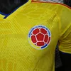 Joyfball 2026 Player Version Colombia Home Football Jersey 1:1 Thai Quality（The player version jersey is a bit tight, please pay attention to the size selection）
