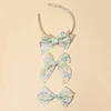3PCS Lovely Floral Bowknot Hair Band Pins Set for Babies