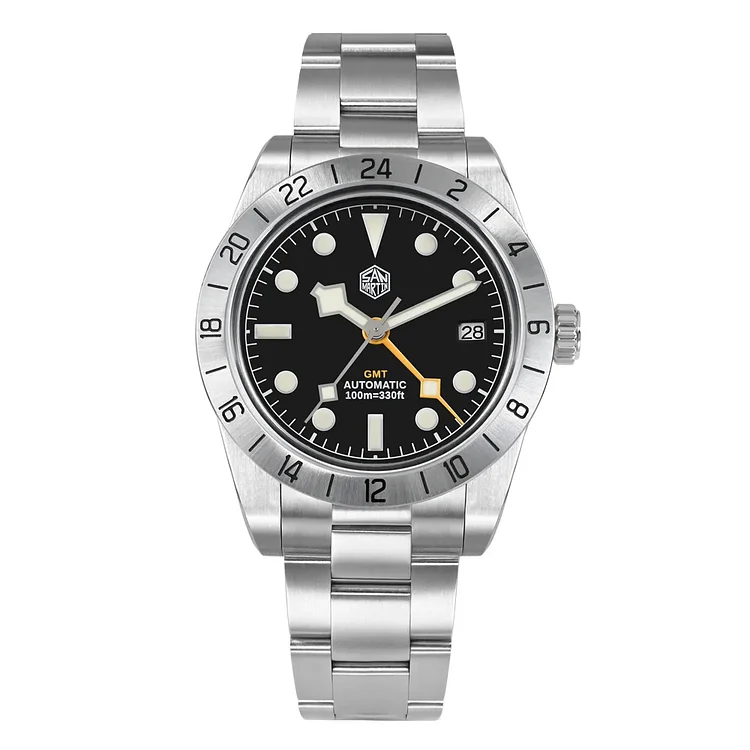 UK warehouse-San Martin Fans Discount Edition BB GMT Watch - SN0054G-E San Martin Watch San Martin Watch