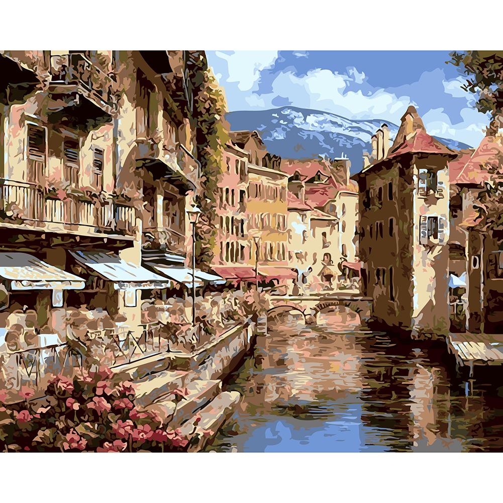 

40*50CM Paint By Numbers-Florence Rivers, 501 Original