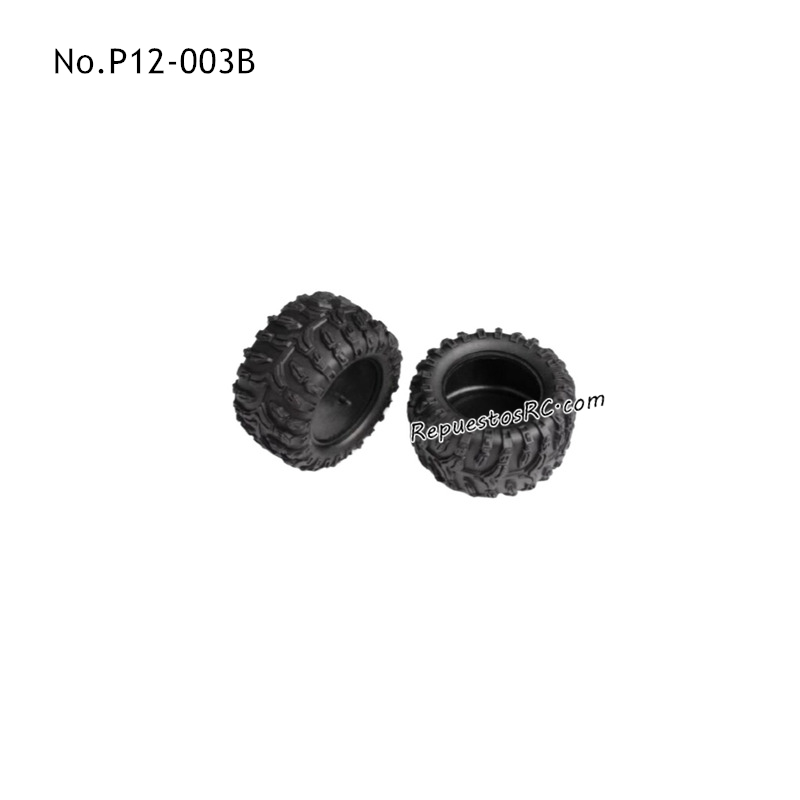 UDIRC UD1201 Piezas para coches RC Banda de Rodaje P12-003B