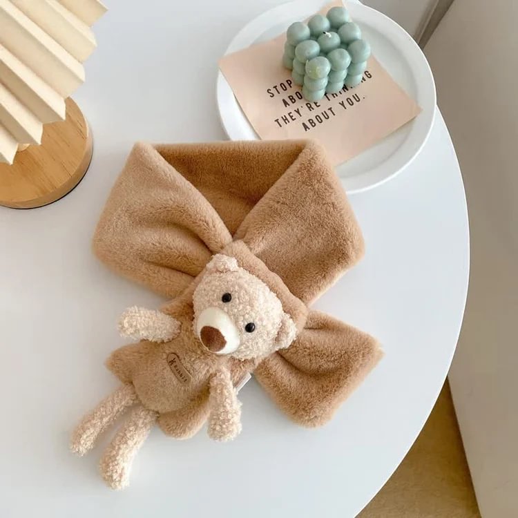Baby Toddler Bear Scarf