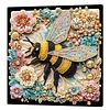 Framed Diamond Painting - Special Shaped - Insect (25x25cm)