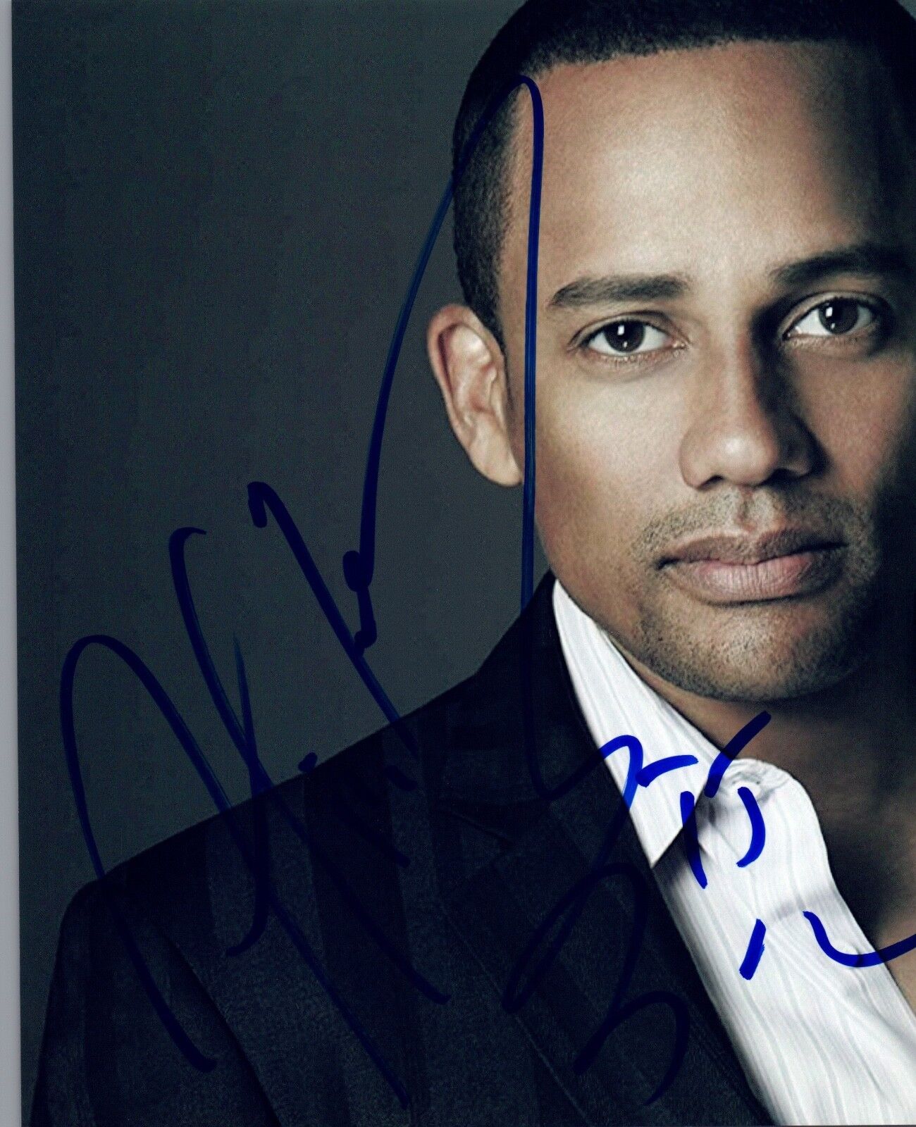 Hill Harper Signed Autographed 8x10 Photo Poster painting CSI NY Actor COA AB