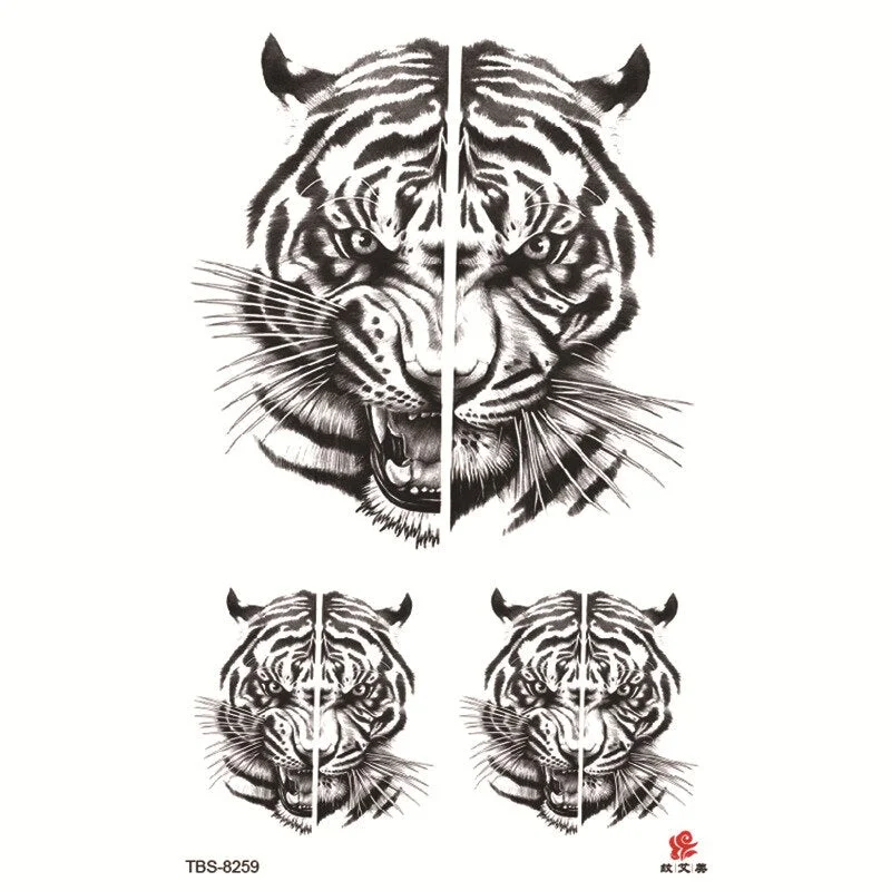 Tattoo Sticker Totem Symbol Temporary Tattoo Waterproof Sexy Body Art Fashion