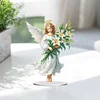 DIY Angel Acrylic Special Shape Diamond Painting Desktop Ornaments