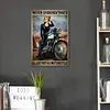 Moto - Panneaux en &eacute;tain m&eacute;tallique(20*30cm)