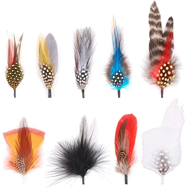 Natural Colored Feathers For Hats-2