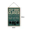 Cat - Wooden Signs(12*16Inch)