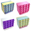 16 Grid Diamond Painting Storage Containers with Trays Drills Storage & Line-Up Tool Large Capacity Beads & Drills Storage & Line-Up Tool for DIY Craf