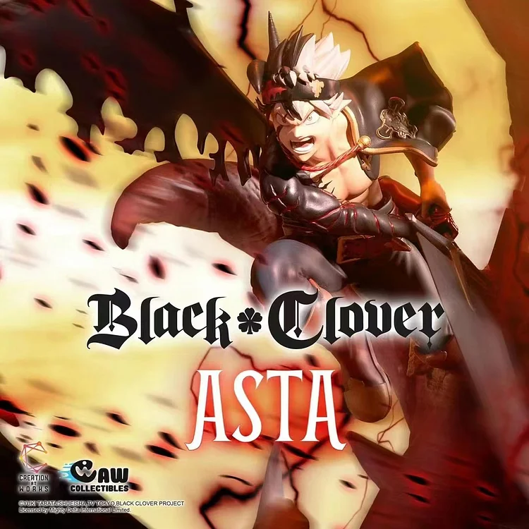 1/6 Scale Licensed Asta - Black Clover Resin Statue - Creation At Works  [Pre-Order]