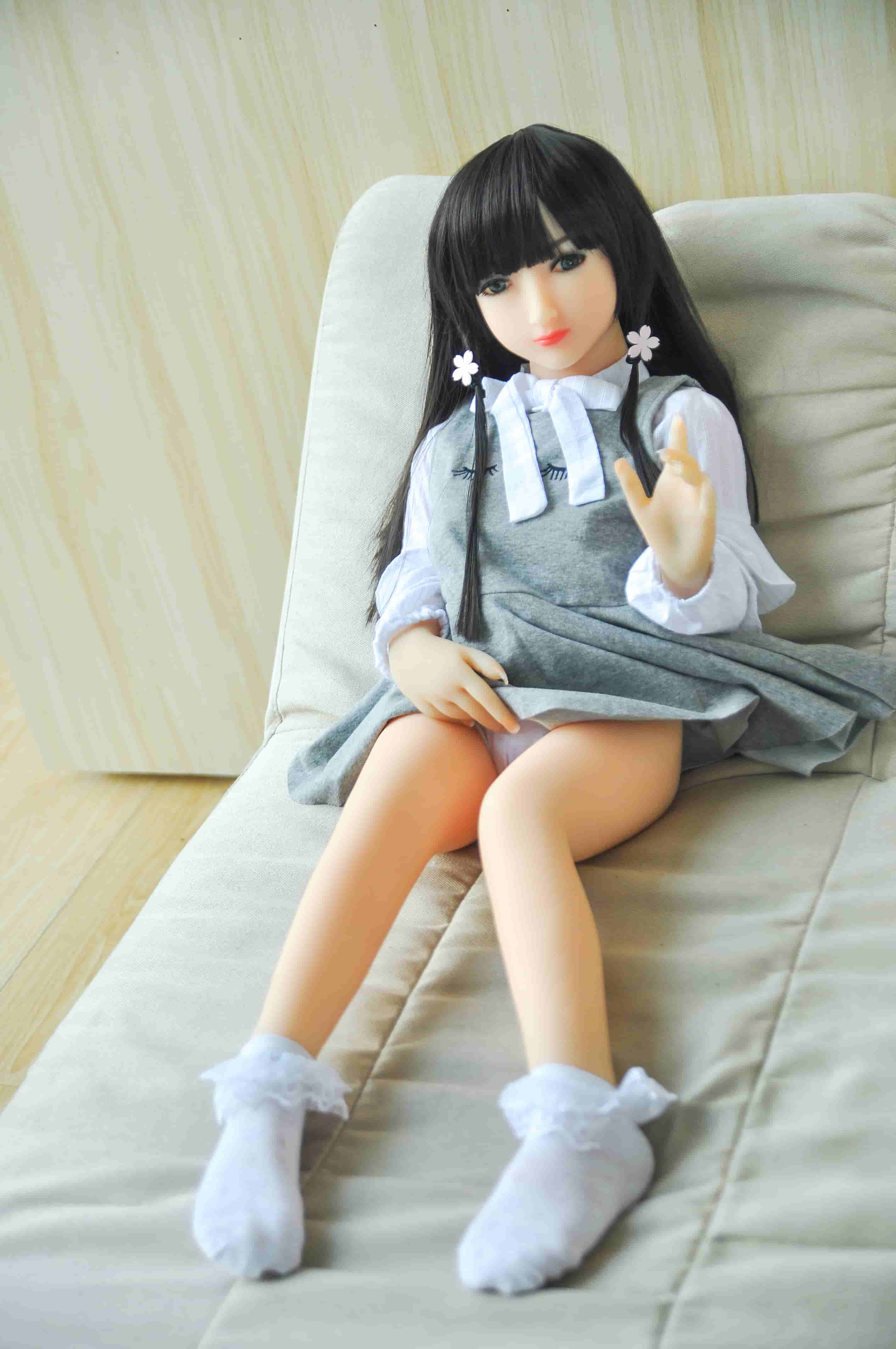 Mini Love Doll Aibei Doll 105cm (3.44') TPE Small Breast #114 - Stella (NO.736) Aibei Doll Littlelovedoll