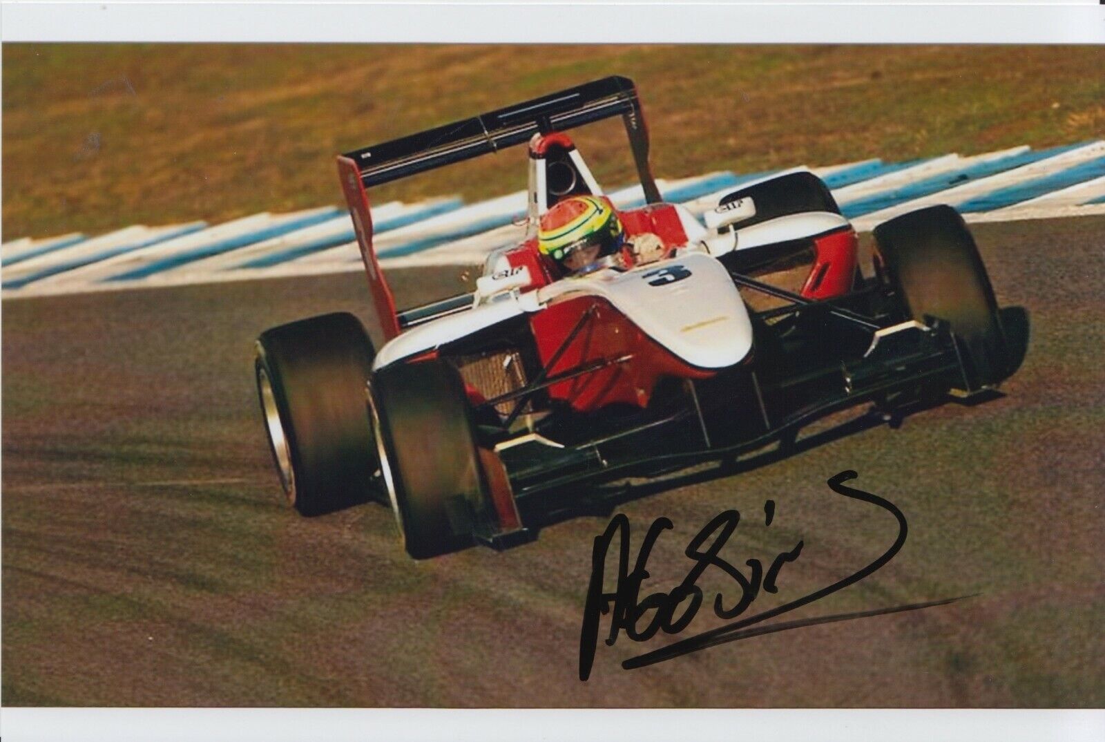 Alexander Sims Hand Signed 7x5 Photo Poster painting - F1 Autograph 8.