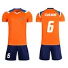 Custom Kids Sportswear Set Breathable Soccer & Football Jersey Automated Cutting Sublimation Printing Training Wear