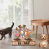 Bol en bois pour chien - 5d bricolage d&eacute;coration artisanale