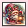 Christmas Gnome-11CT Stamped Cross Stitch 40*40cm/15.75*15.75in tapestrymarket