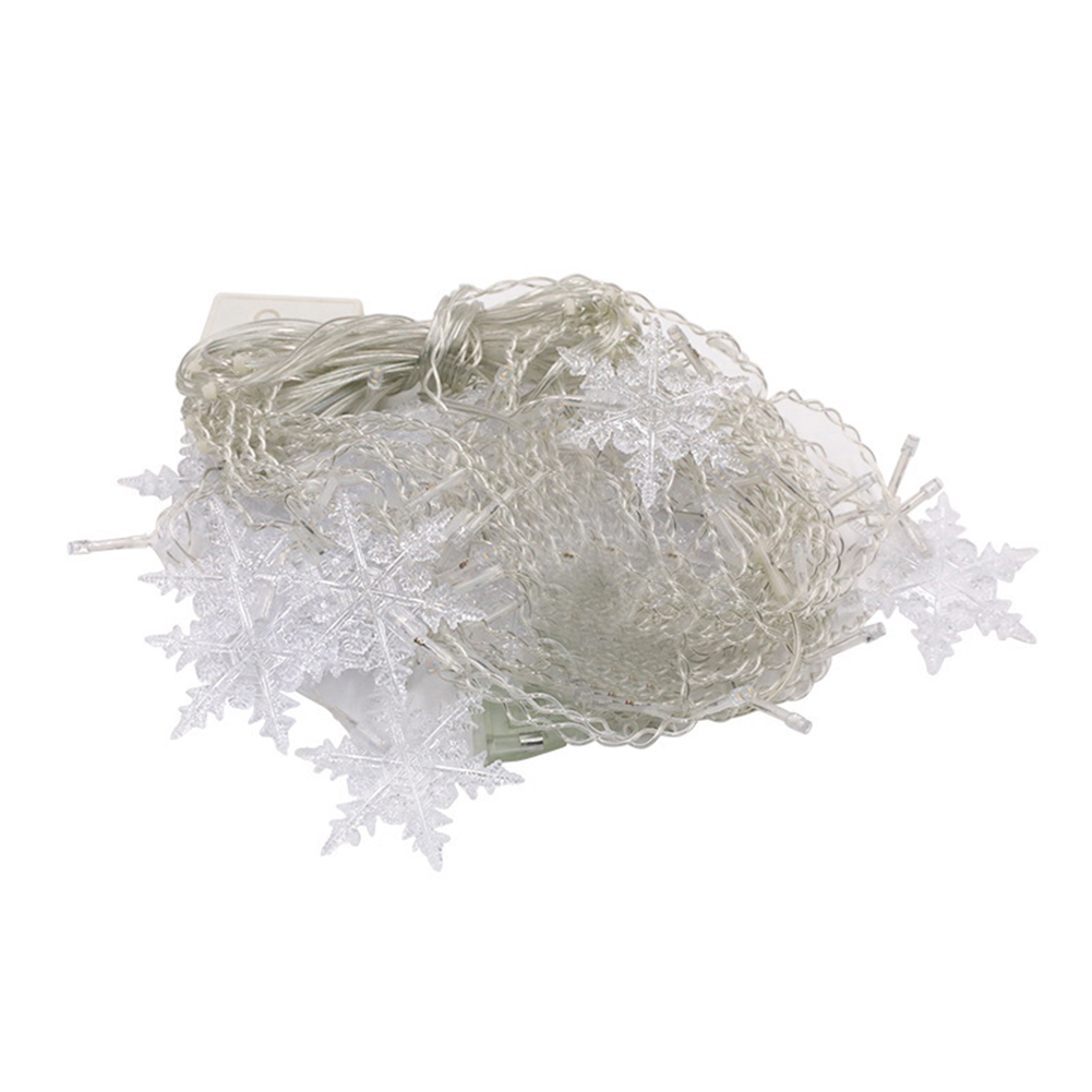 

LED Christmas Curtain String Lights Romantic Snowflake Bedroom Fairy Lamp, 501 Original