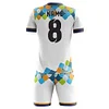 Custom Football Training Suit Soccer Jersey Sets Stock Youth Adult and Child Soccer Jersey Soccer Suits