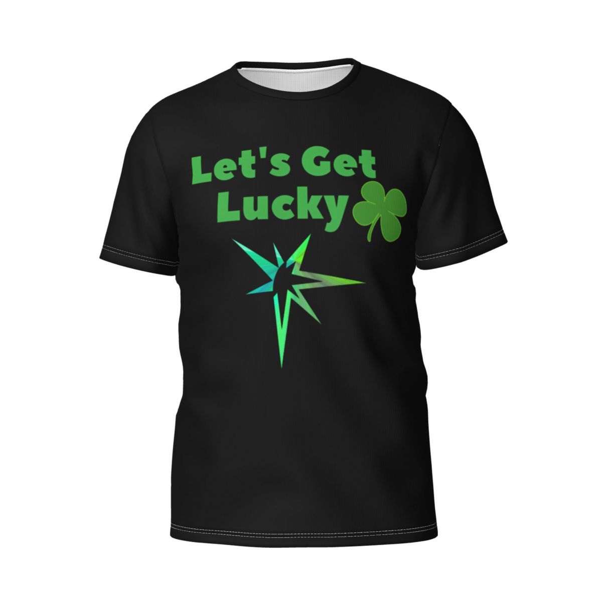 Tampa Bay Rays Get Lucky Clover St. Patrick's Day Men's T-Shirt