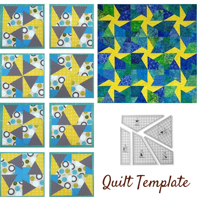 Scrap Crazy Templates Quilt Ruler (With Instructions)