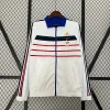 2024 France Reversible Windbreaker White Blue Football Jersey 1:1 Thai Quality