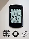 Cycling Odometer 2.4 Inch Screen Digital Stopwatch Rechargeable Bike Accessories