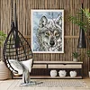 Wolf-11CT Counted Cross Stitch Kit(27*39cm)
